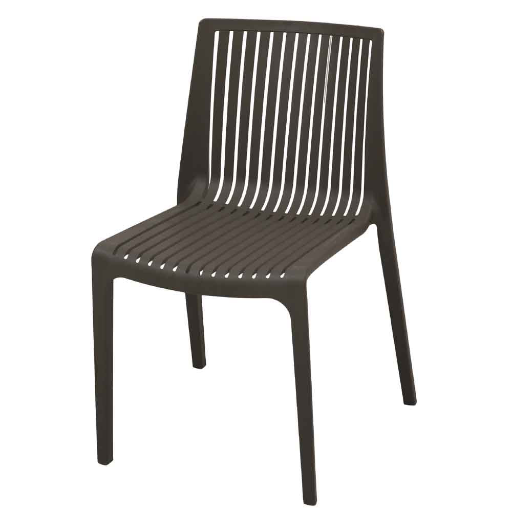 Supreme - Oasis Champagne - Plastic Chair | H:820 x W:520 x D:585mm | 1 Year Warranty
