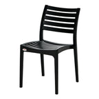 Supreme - Omega Black - Plastic Chair | H:820 x W:565 x D:565mm | 1 Year Warranty