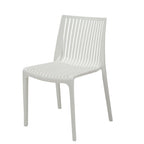Supreme - Oasis Milky White - Plastic Chair | H:820 x W:520 x D:585mm | 1 Year Warranty