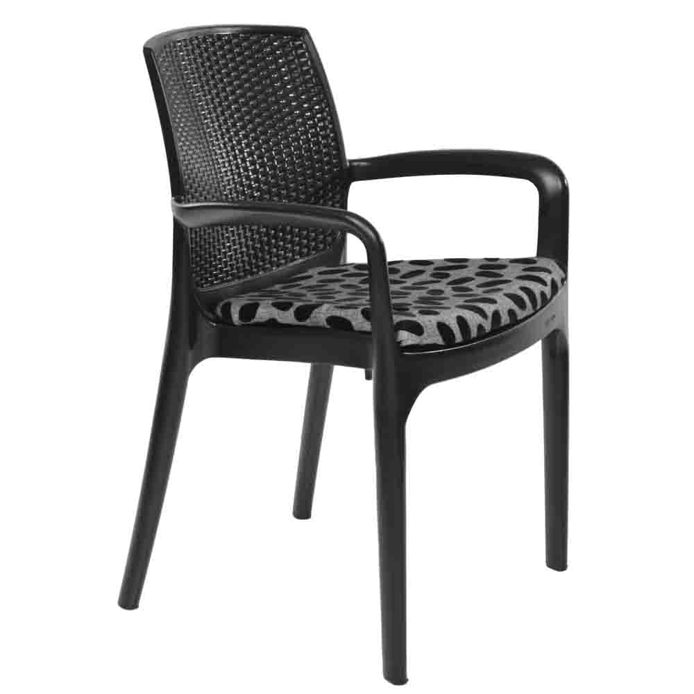 Supreme - Texas Deluxe Black Egg - Plastic Chair | H:870 x W:580 x D:650mm | 1 Year Warranty