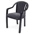 Supreme - Ornate Black Grey Dobby - Plastic Chair | H:815 x W:560 x D:560mm | 1 Year Warranty