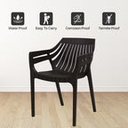Supreme - Spectrum Wenge - Plastic Chair | H:825 x W:565 x D:540mm | 1 Year Warranty