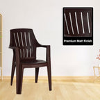 Supreme - Turbo Super Jordan Brown  Brown Circle - Jordan Brown Brown Circle - Plastic Chair | H:870 x W:580 x D:650mm | 1 Year Warranty