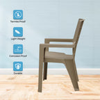 Supreme - Olympia Dark Beige - Plastic Chair | H:820 x W:560 x D:540mm | 1 Year Warranty