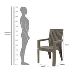 Supreme - Olympia Champange - Plastic Chair | H:820 x W:560 x D:540mm | 1 Year Warranty