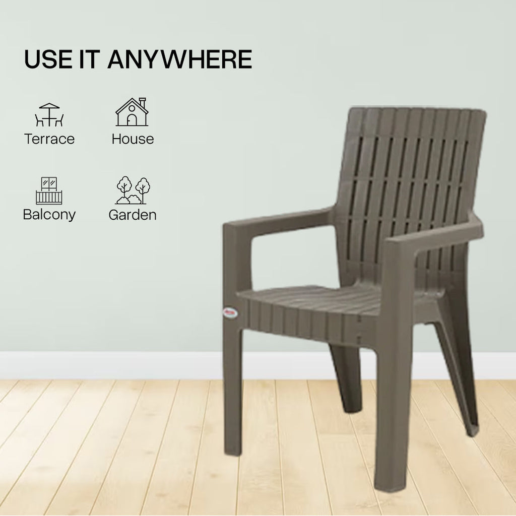 Supreme - Olympia Champange - Plastic Chair | H:820 x W:560 x D:540mm | 1 Year Warranty