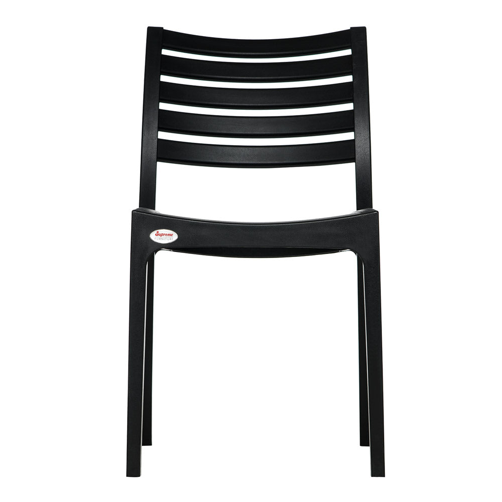 Supreme - Omega Black - Plastic Chair | H:820 x W:565 x D:565mm | 1 Year Warranty