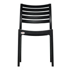 Supreme - Omega Black - Plastic Chair | H:820 x W:565 x D:565mm | 1 Year Warranty