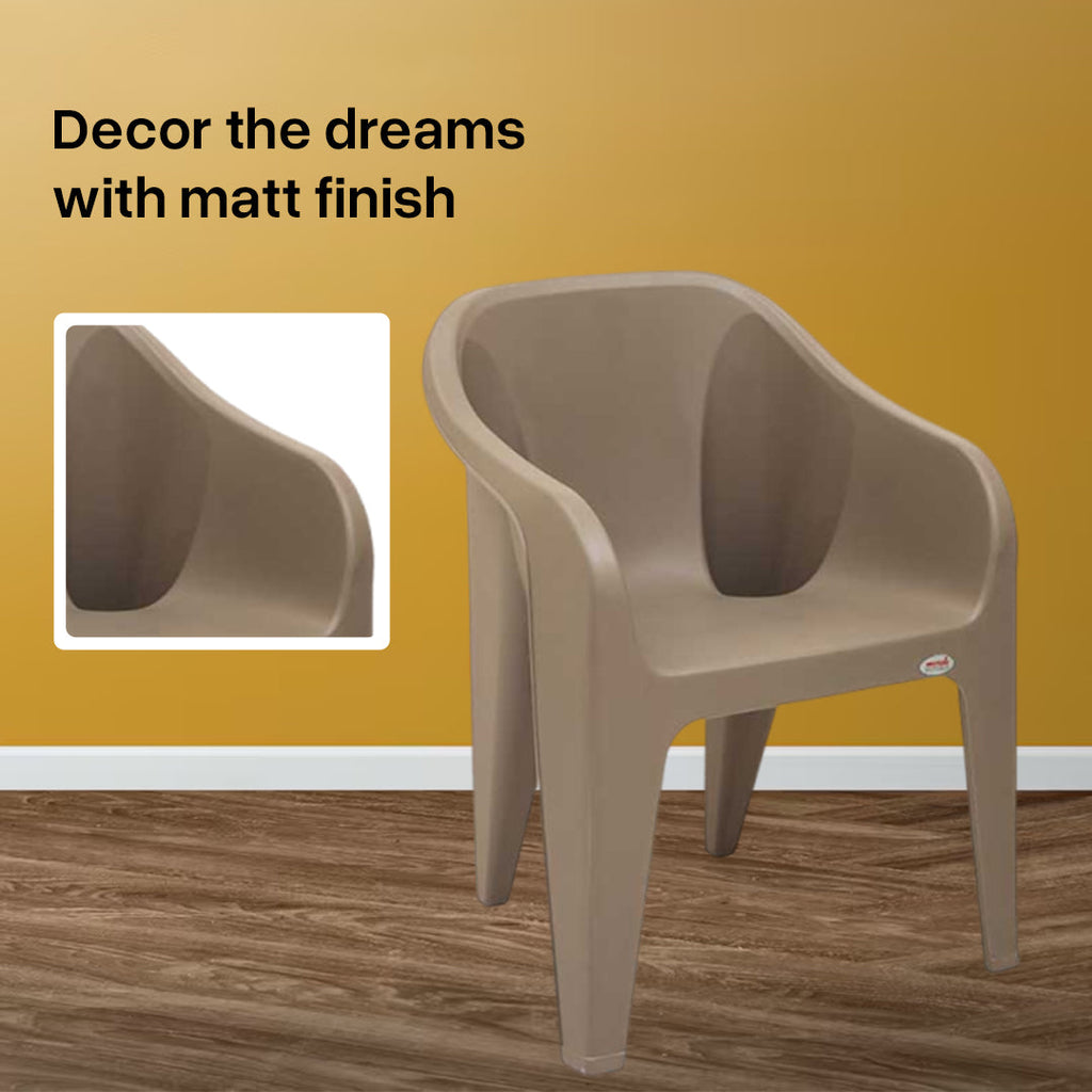 Supreme - Futura Champenge - Plastic Chair | H:860 x W:585 x D:625mm | 1 Year Warranty