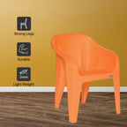Supreme - Futura Orange - Plastic Chair | H:860 x W:585 x D:625mm | 1 Year Warranty