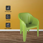 Supreme - Futura Mehandi Green - Plastic Chair | H:860 x W:585 x D:625mm | 1 Year Warranty