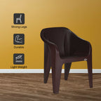 Supreme - Futura Globus Brown - Plastic Chair | H:860 x W:585 x D:625mm | 1 Year Warranty