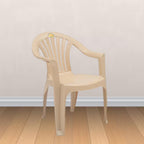 Supreme - Oxford Marble Beige - Plastic Chair | H:775 x W:555 x D:629mm | 1 Year Warranty