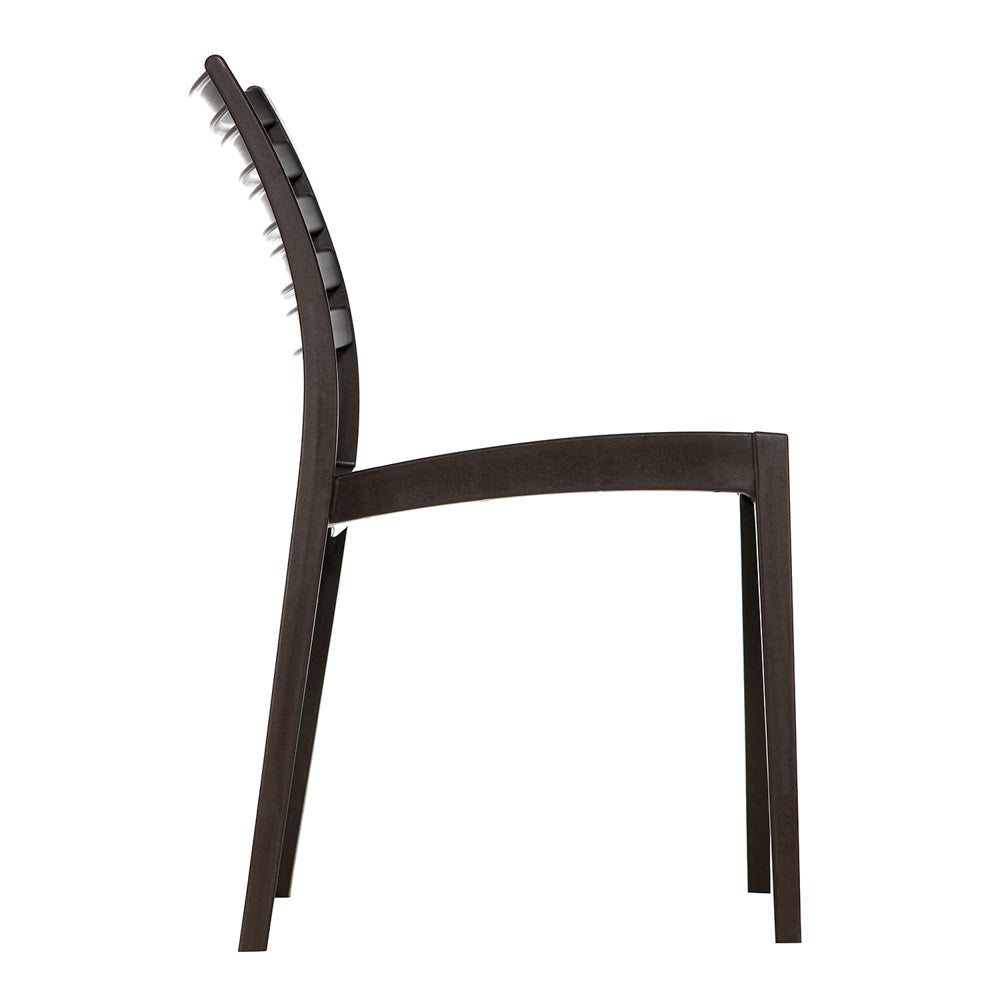 Supreme - Omega Wenge - Plastic Chair | H:820 x W:565 x D:565mm | 1 Year Warranty