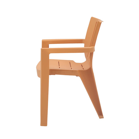 Supreme - Kent Amber Gold - Plastic Chair | H:820 x W:600 x D:590mm | 1 Year Warranty