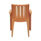 Supreme - Kent Amber Gold - Plastic Chair | H:820 x W:600 x D:590mm | 1 Year Warranty