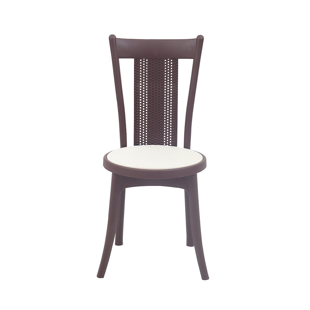 Supreme - Ladder Globus Brown - Plastic Chair | H:900 x W:400 x D:470mm | 1 Year Warranty