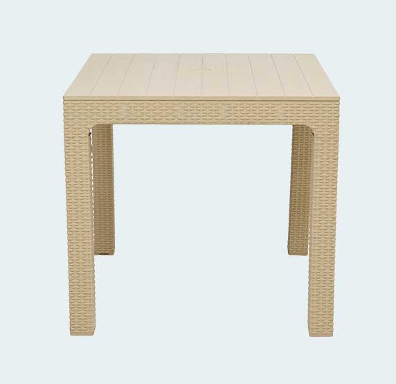 Supreme - Summit Cane - Dining Table | H:745 x W:800 x D:800mm | 1 Year Warranty