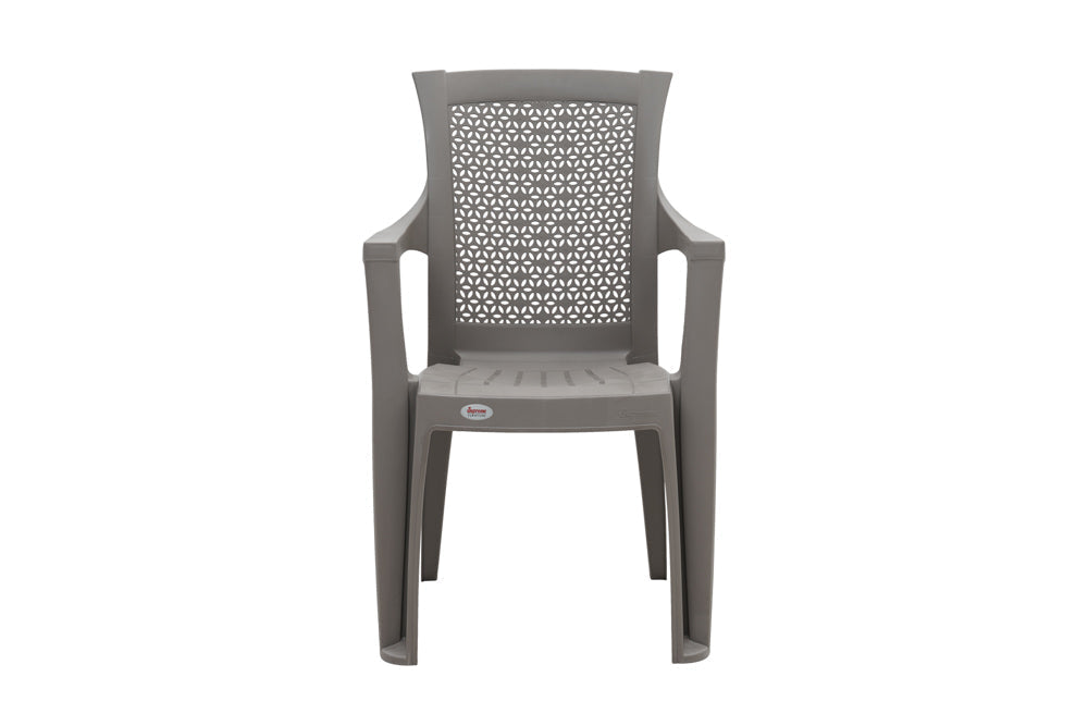 Supreme - Net Champange - Plastic Chair | H:885 x W:560 x D:600mm | 1 Year Warranty