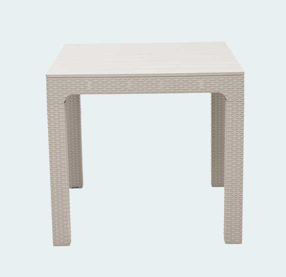 Supreme - Summit Dark Beige - Dining Table | H:745 x W:800 x D:800mm | 1 Year Warranty