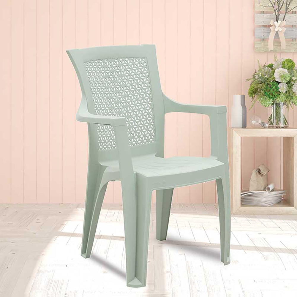Supreme - Net Forest Green - Plastic Chair | H:885 x W:560 x D:600mm | 1 Year Warranty