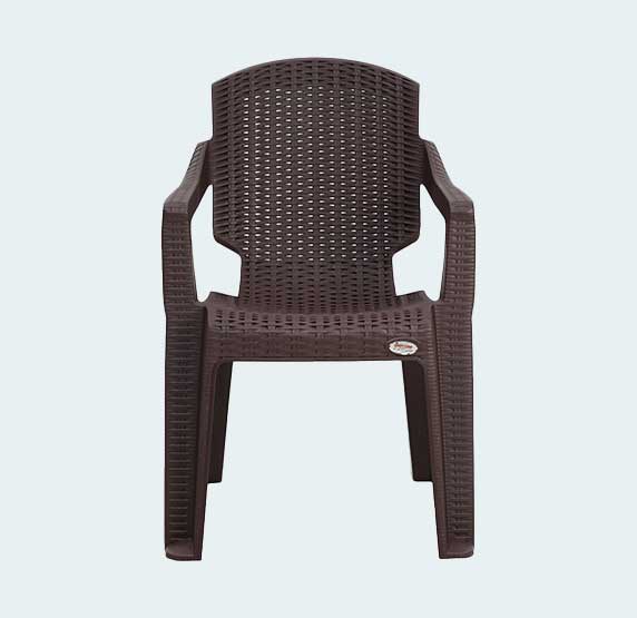 Supreme - Mark Globus Brown - Plastic Chair | H:885 x W:560 x D:600mm | 1 Year Warranty