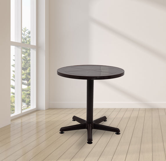Supreme - Penta Globus Brown - Dining Table | H:670 x W:700mm | 1 Year Warranty
