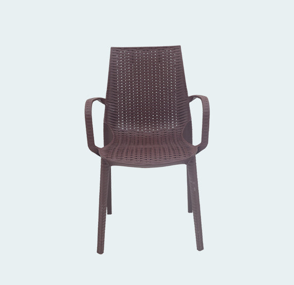 Supreme - Luxuria Globus Brown - Plastic Chair | H:880 x W:470 x D:550mm | 1 Year Warranty