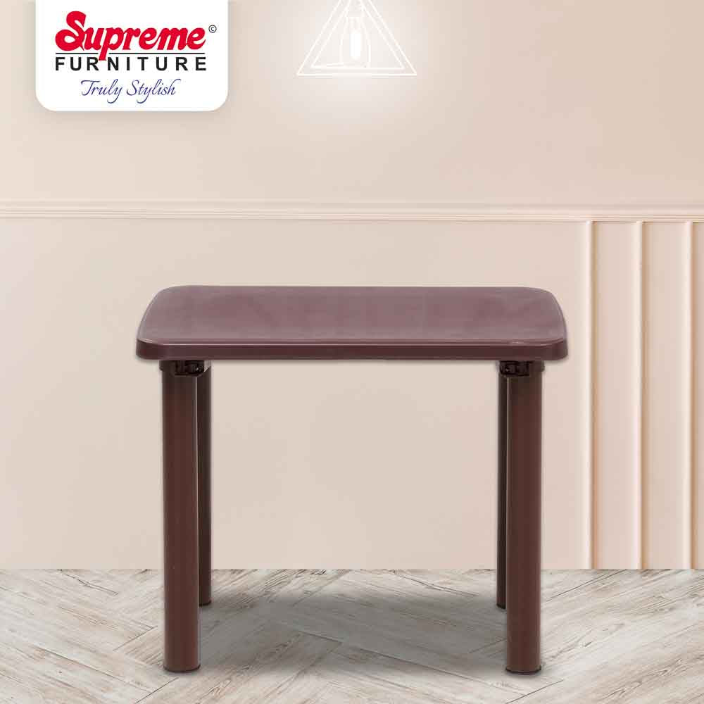 Supreme - Smart Globus Brown - Plastic Table | H:515 x W:450 x D:640mm | 1 Year Warranty