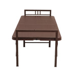 SUPREME BED GLOBUS BROWN