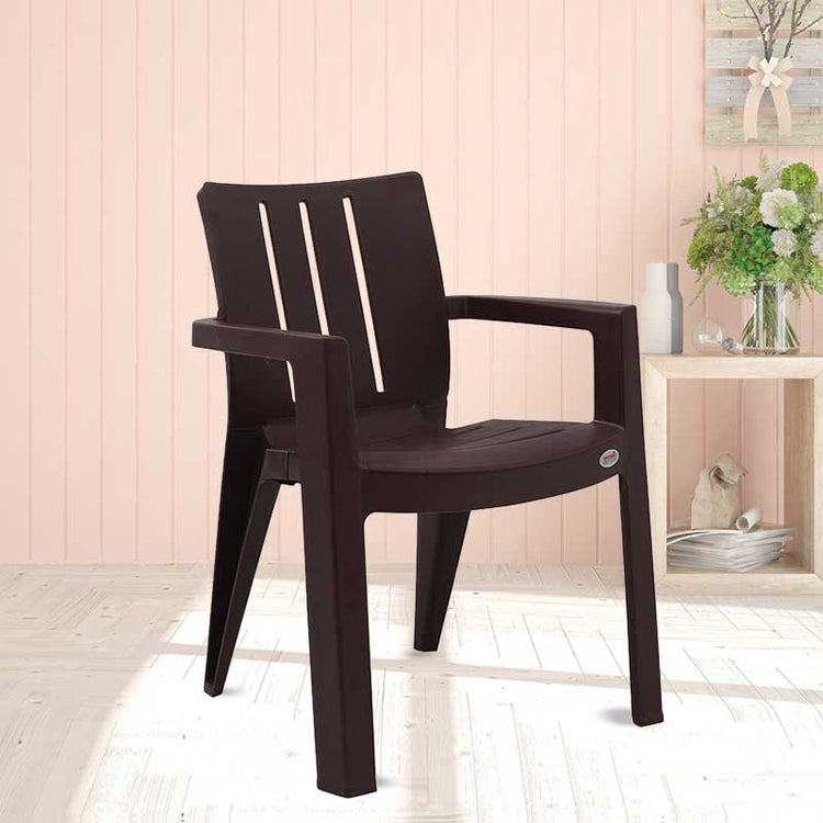 Supreme - Kent Globus Brown - Plastic Chair | H:820 x W:600 x D:590mm | 1 Year Warranty