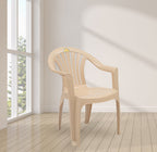 Supreme - Oxford Marble Beige - Plastic Chair | H:775 x W:555 x D:629mm | 1 Year Warranty