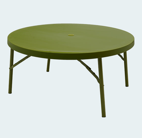 Supreme - Disc Junior (Kid Table With Iron Legs) Mehandi Green - Kids Furniture | 1 Year Warranty
