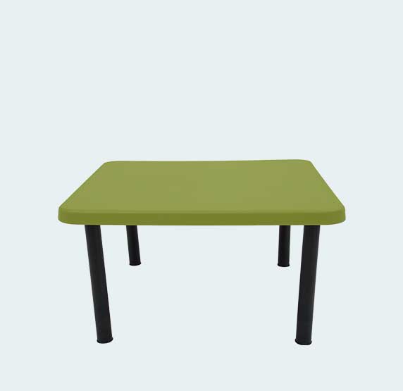 SUPREME TRENDY (KID TABLE WITH IRON LEGS) MEHANDI GREEN