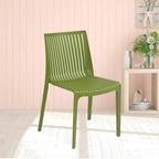 Supreme - Oasis Mehandi Green - Plastic Chair | H:820 x W:520 x D:585mm | 1 Year Warranty