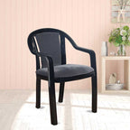 Supreme - Ornate Black Grey Dobby - Plastic Chair | H:815 x W:560 x D:560mm | 1 Year Warranty