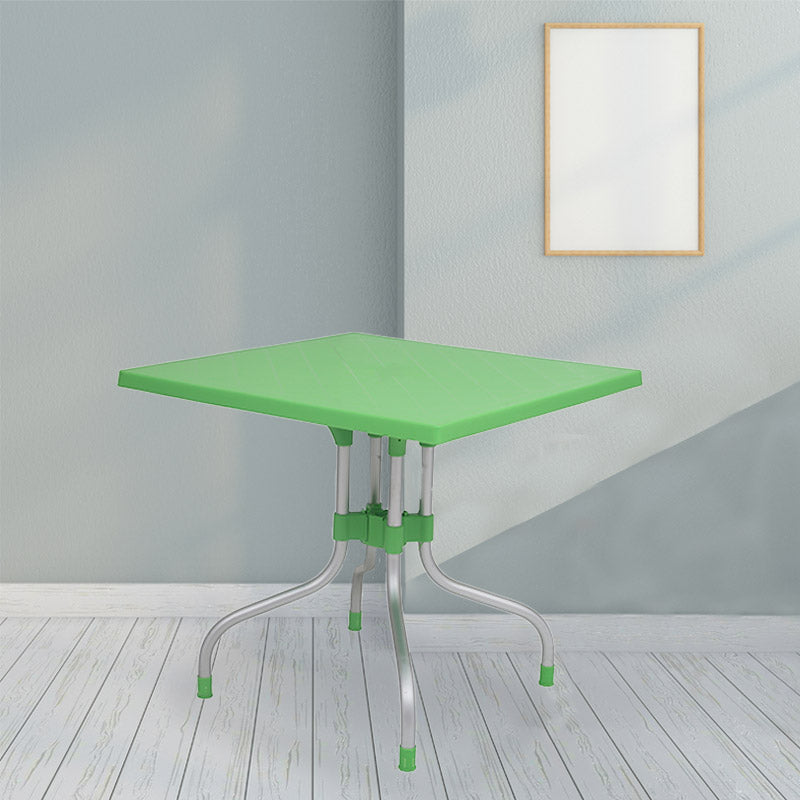 Supreme - Olive Parrot Green - Plastic Table | H:730 x W:790 x D:790mm | 1 Year Warranty
