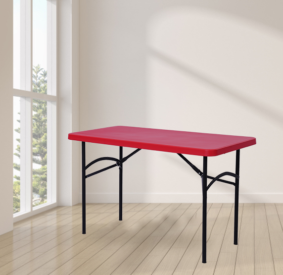 Supreme - Dollar Red - Plastic Table | H:743 x W:610mm | 1 Year Warranty