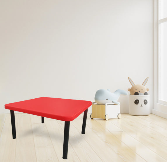 SUPREME TRENDY (KID TABLE WITH IRON LEGS) RED