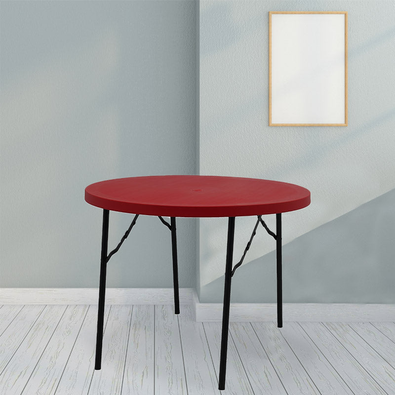 Supreme - Disc Red - Plastic Table | 1 Year Warranty