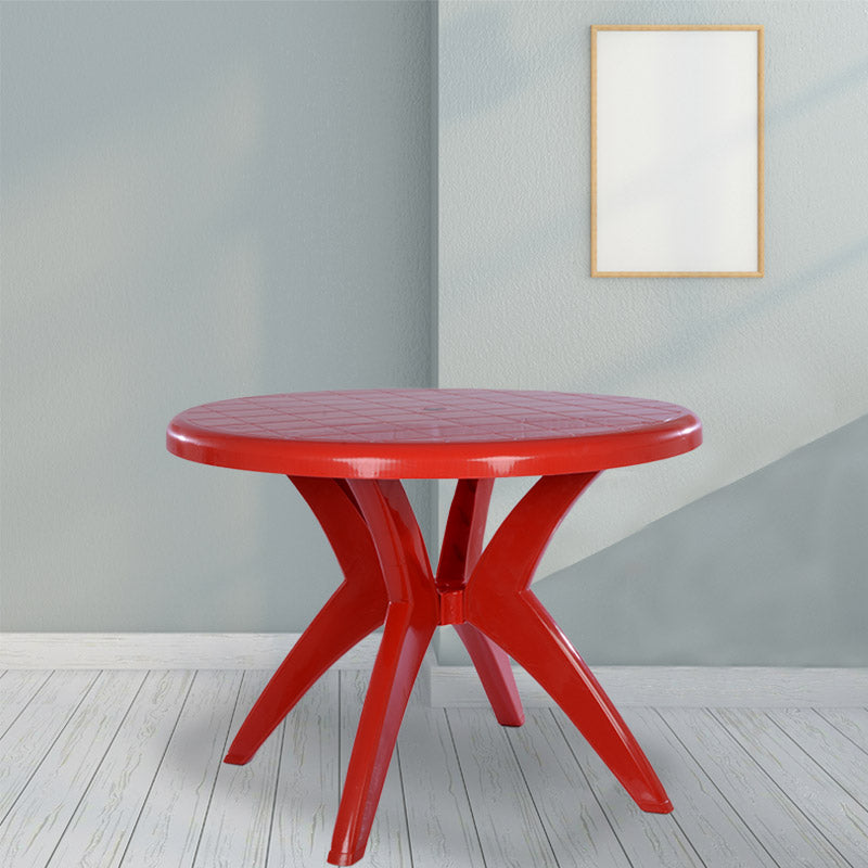 Supreme - Marina Red - Dining Table | 1 Year Warranty