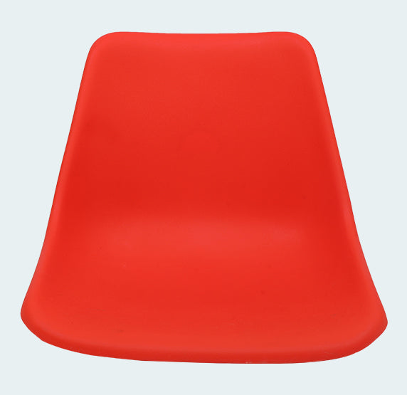Supreme - Shell 101 (Shell Only ) Red - Shell Chair | H:460 x W:490 x D:350mm | 1 Year Warranty