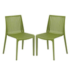 Supreme - Oasis Mehandi Green - Plastic Chair | H:820 x W:520 x D:585mm | 1 Year Warranty