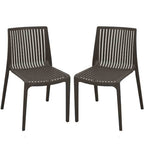 Supreme - Oasis Champagne - Plastic Chair | H:820 x W:520 x D:585mm | 1 Year Warranty