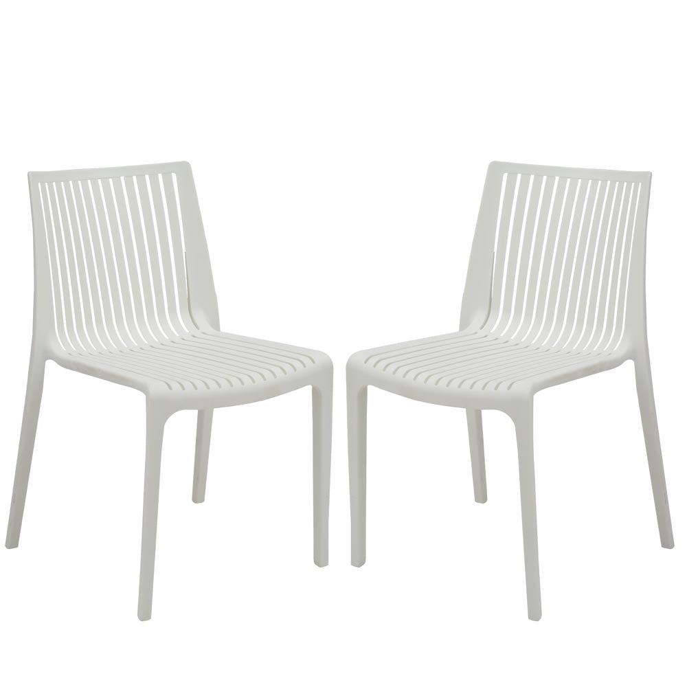 Supreme - Oasis Milky White - Plastic Chair | H:820 x W:520 x D:585mm | 1 Year Warranty