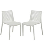 Supreme - Oasis Milky White - Plastic Chair | H:820 x W:520 x D:585mm | 1 Year Warranty