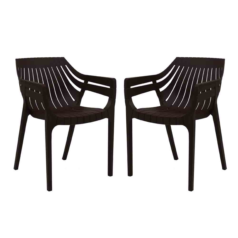 Supreme - Spectrum Globus Brown - Plastic Chair | H:825 x W:565 x D:540mm | 1 Year Warranty