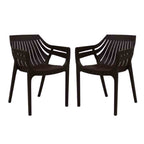 Supreme - Spectrum Globus Brown - Plastic Chair | H:825 x W:565 x D:540mm | 1 Year Warranty