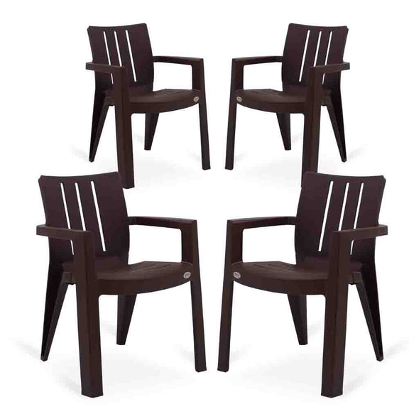 Supreme - Kent Globus Brown - Plastic Chair | H:820 x W:600 x D:590mm | 1 Year Warranty