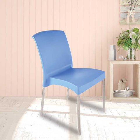 Supreme - Hybrid Soft Blue - Plastic Chair | H:830 x W:480 x D:610mm | 1 Year Warranty